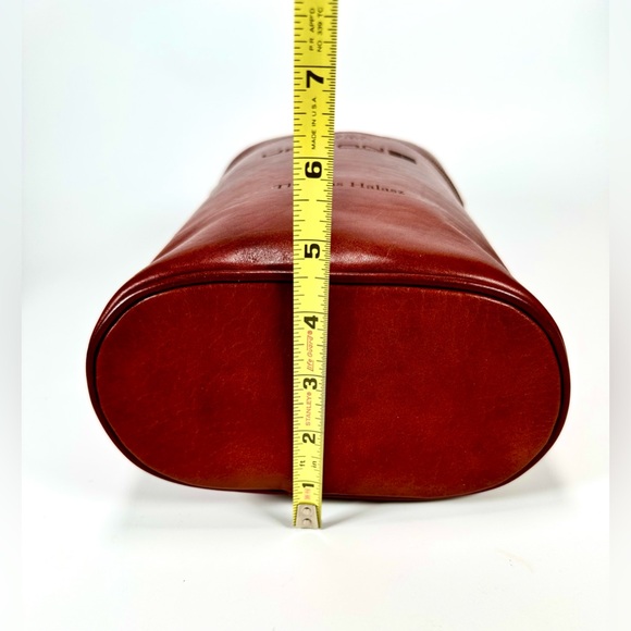 Bosca 2 Bottle Wine Leather Case - Picture 8 of 10